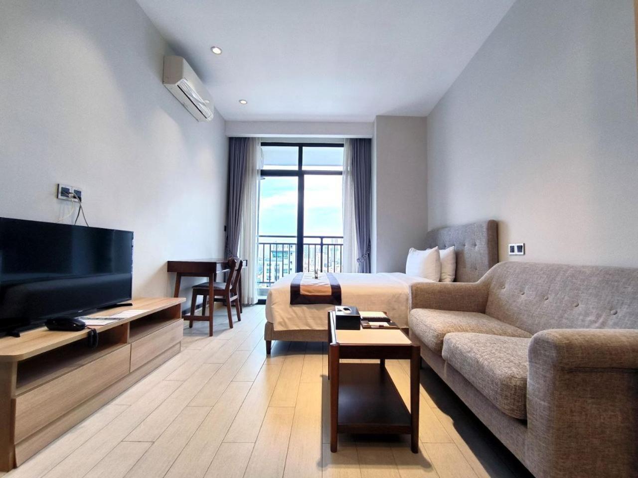 The View Serviced Residence 豪景日式酒店公寓 Phnom Penh Eksteriør bilde